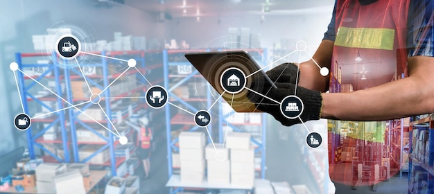 Smart warehouse management system with innovative internet of\
things technology