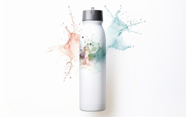 Photo smart water bottle hydration tracker