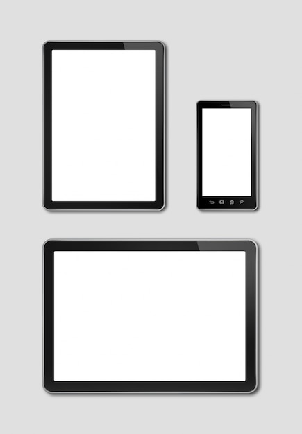 Foto smartphone e tablet pc digitale