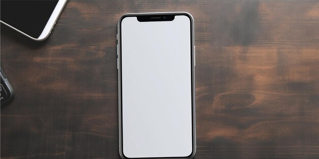 Photo smartphone display mockup