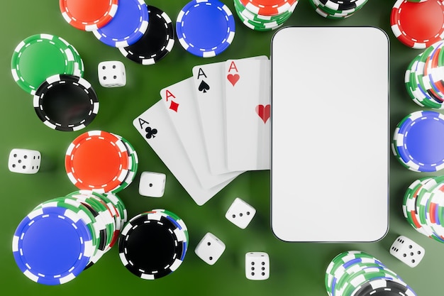 Smartphone met casino