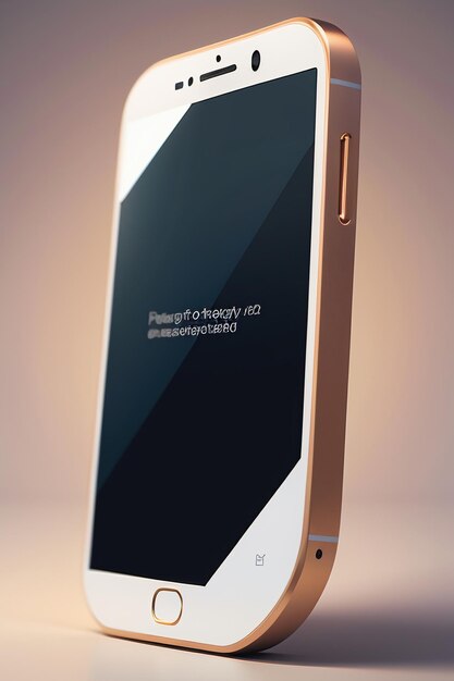 Smartphone mobiele telefoon product mockup display reclame rendering mockup behang achtergrond