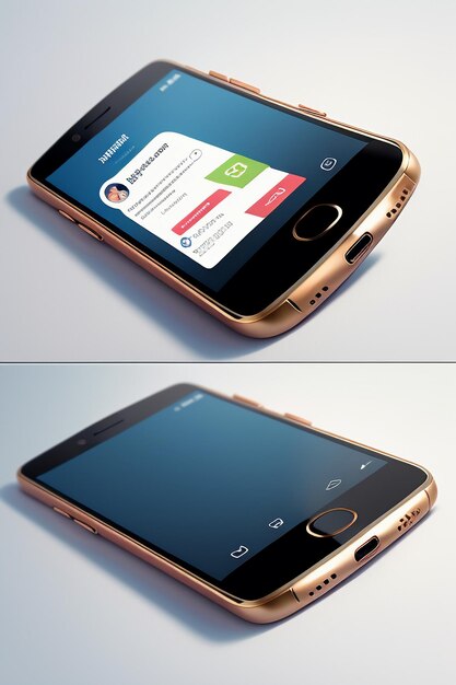 Smartphone mobile phone product mockup display advertising rendering mockup wallpaper background