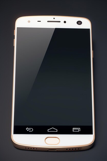 Foto smartphone modello di prodotto di telefono cellulare visualizzazione pubblicità rendering modello di carta da parati sfondo