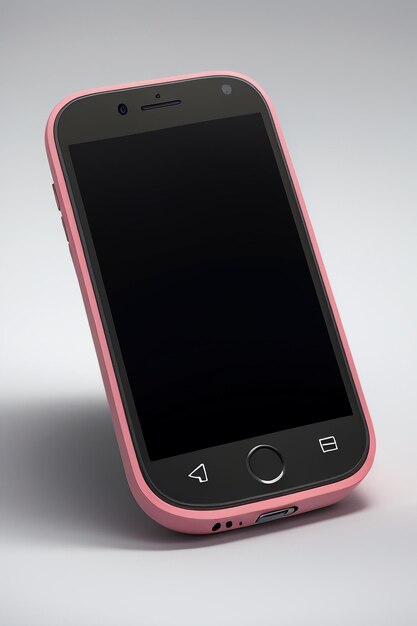 Foto smartphone cellulare prodotto mockup display pubblicità rendering mockup carta da parati sfondo