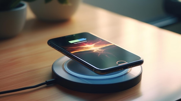 Photo smartphone mobile wireless charger