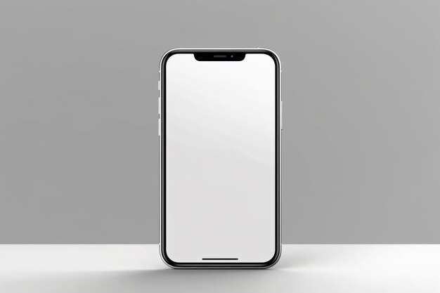 Smartphone Mockup Image Ai generative