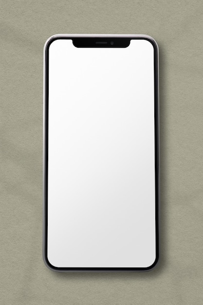 smartphone screen png mockup transparent design