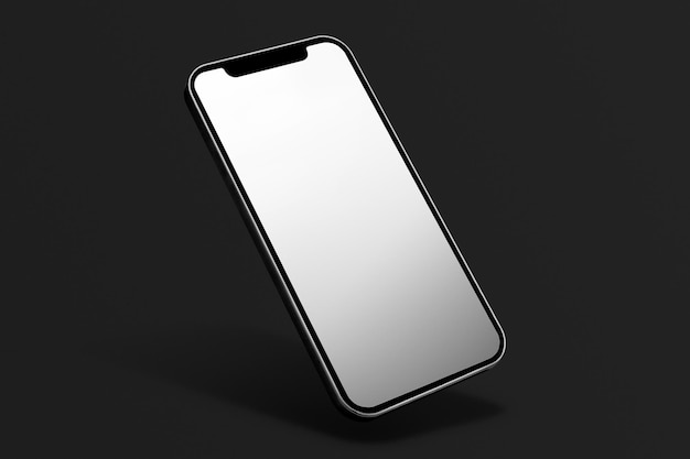 Прозрачный макет экрана смартфона png