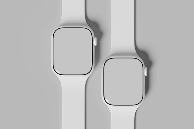 Photo smartwatch mockup