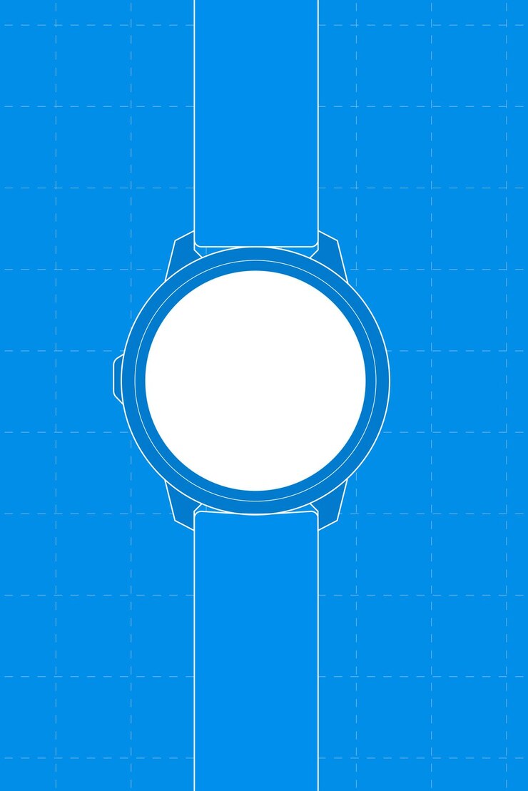 Photo smartwatch png screen mockup health tracker device illustration