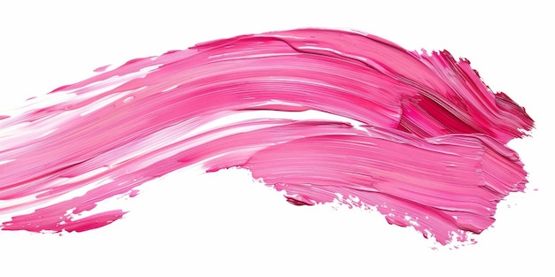 Photo smearing paint on cosmetic products generative ai