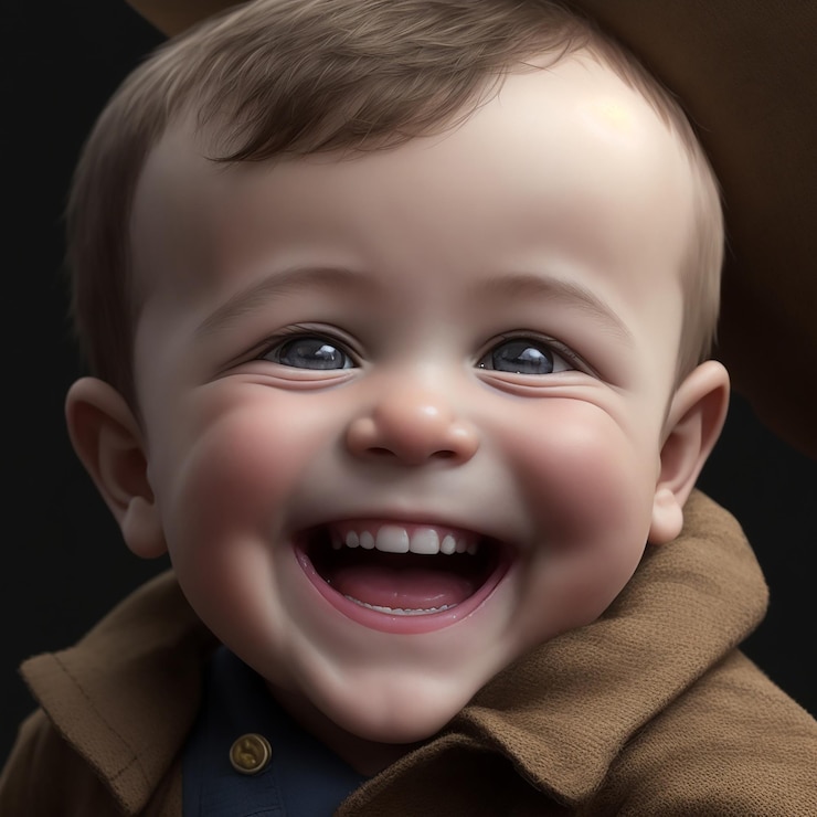 Photo smile baby boy