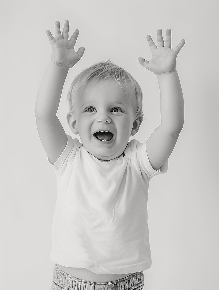 Photo smile baby