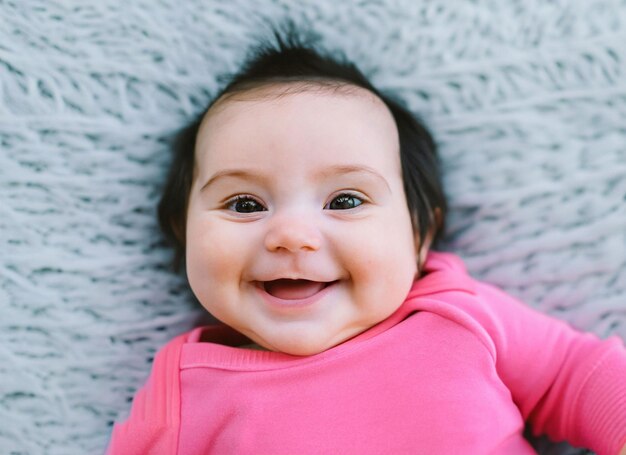 Photo smile beatiful baby world smile day