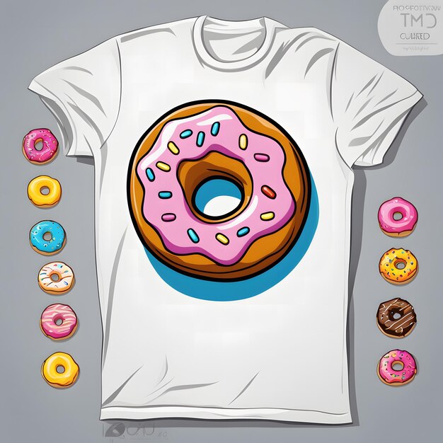 Photo smile donut