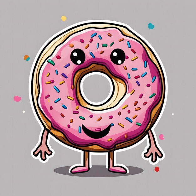 Photo smile donut