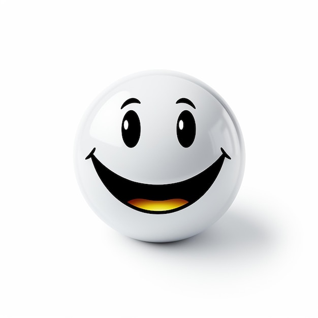 smile icon on a plain white background