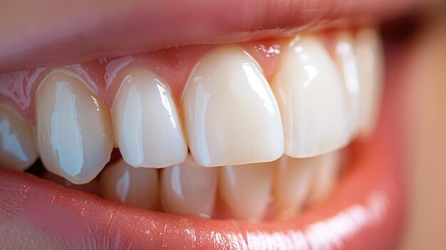 smile midprocedure composite bonding highlighting tooth texture and color differences