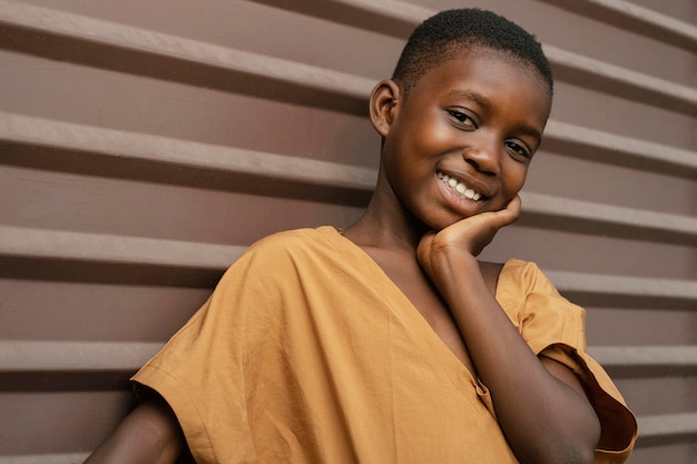 Photo smiley african child