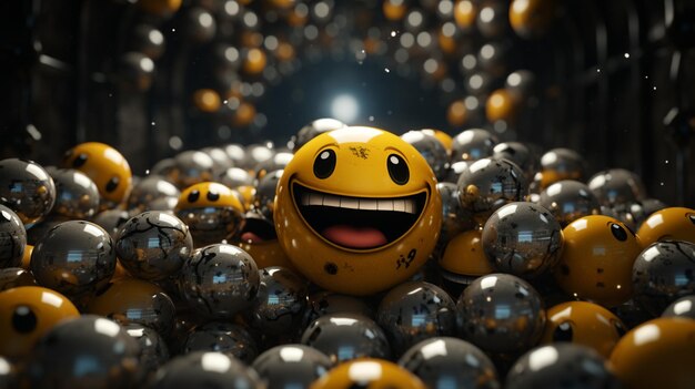 A smileys background