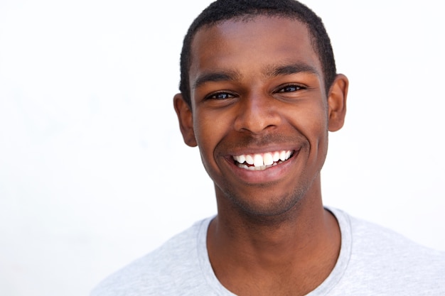 Smiling african american man 