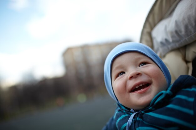 Smiling boy