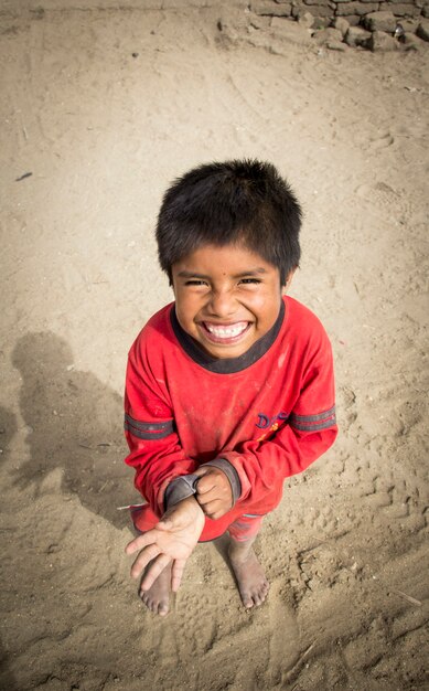 Smiling boy