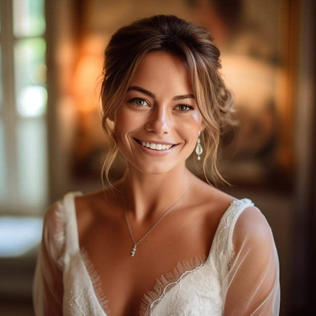 A Smiling Bride