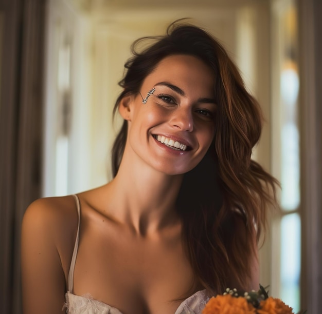 A Smiling Bride