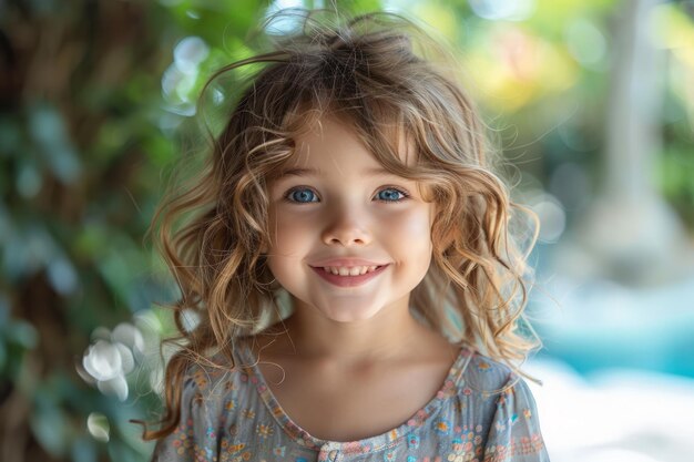 Smiling Child Up Close