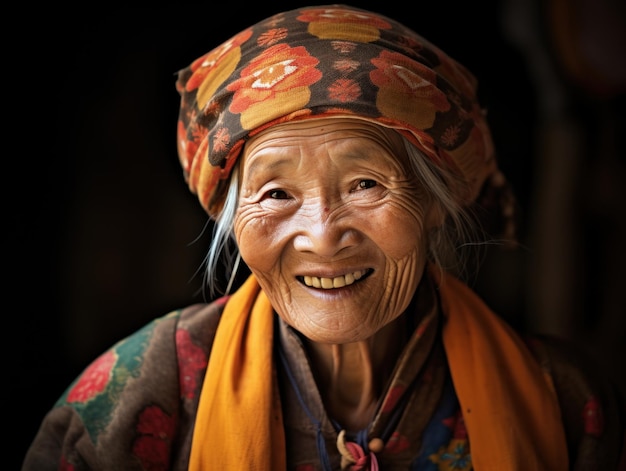 Smiling Chinese Woman