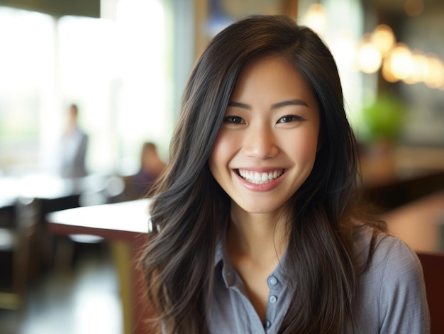 Smiling Chinese Woman