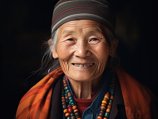 Smiling Chinese Woman