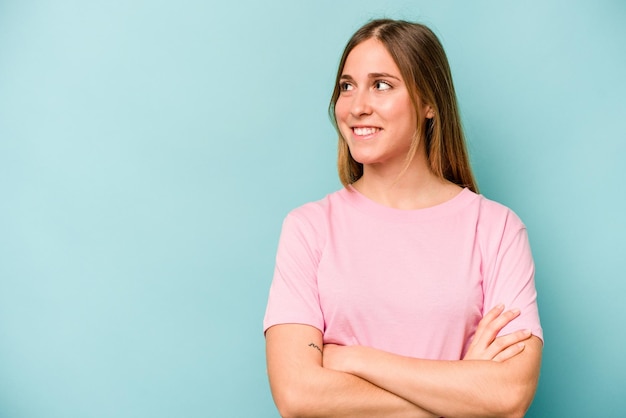 Smiling confident with crossed arms