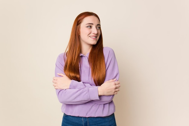 Smiling confident with crossed arms