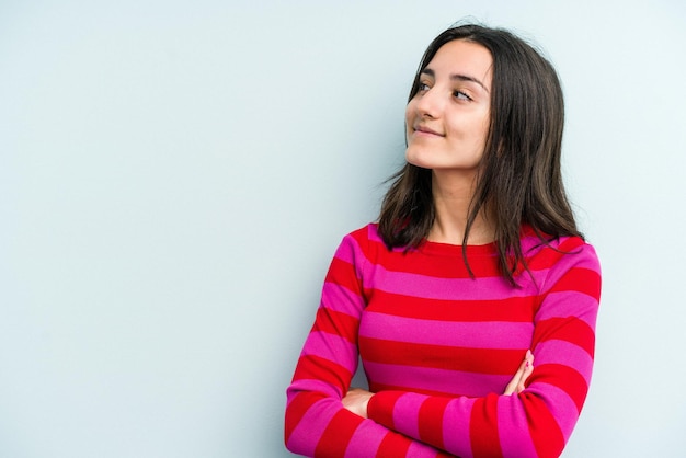 Smiling confident with crossed arms