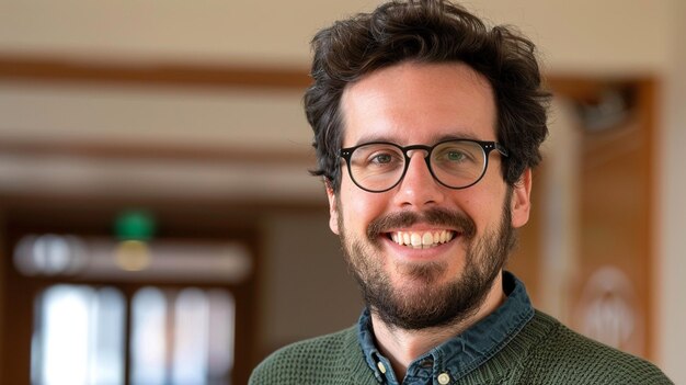 Smiling Data Scientist Headshot