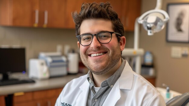 Smiling Dentist Headshot