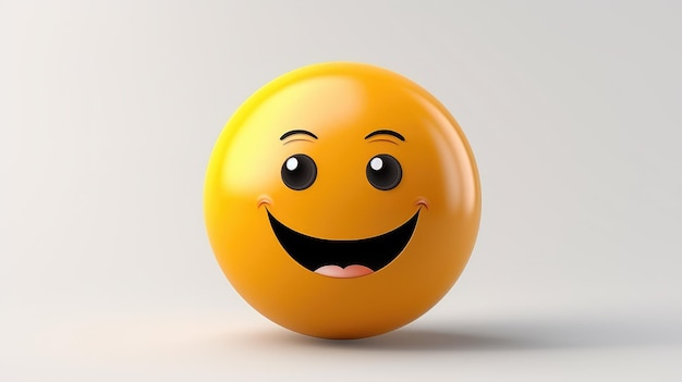 A smiling face element object