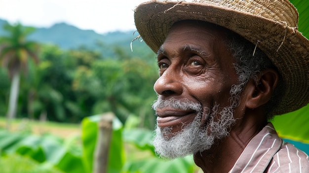 Smiling Farmer Headshot