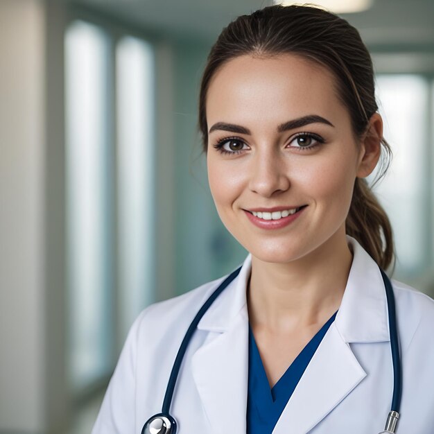 Smiling Female doctor