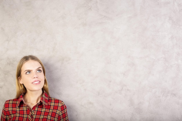 Smiling female portrait