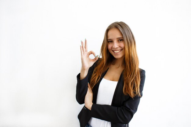 Smiling girl