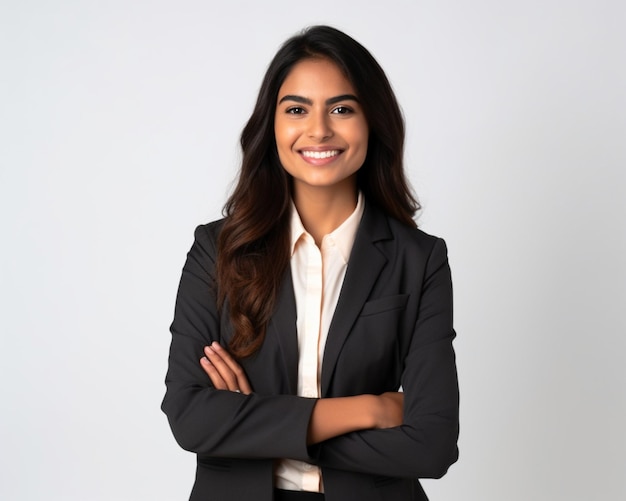 Smiling Indian Businesswoman