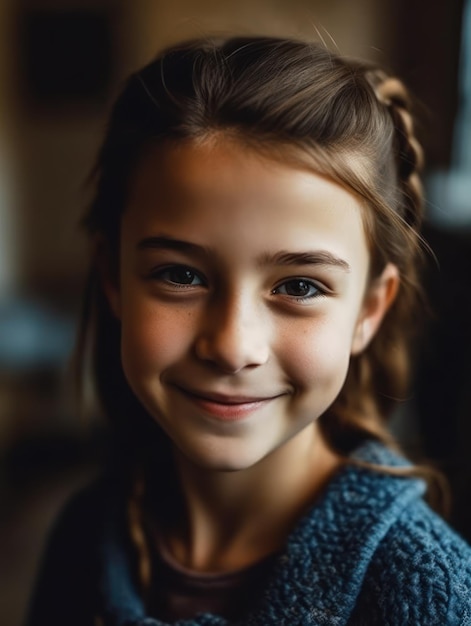 Smiling little girl Portrait