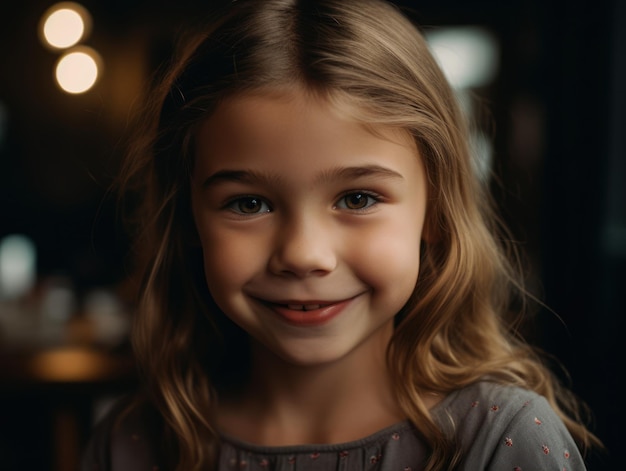 Smiling little girl Portrait