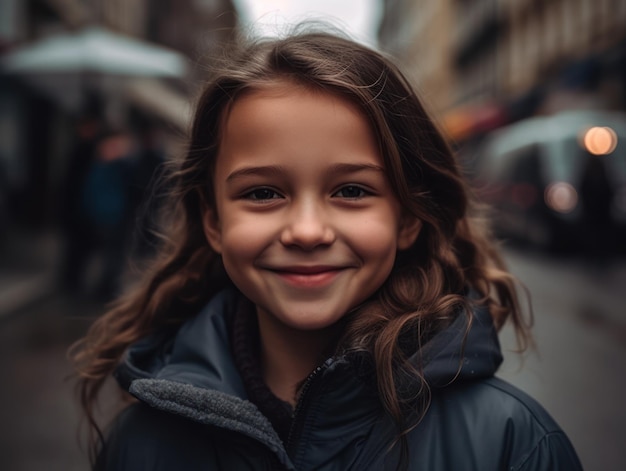 Smiling little girl Portrait