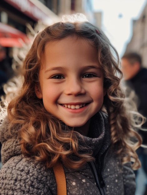 Smiling little girl Portrait