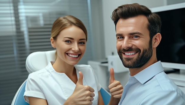 Foto uomini e donne sorridenti, uomini d'affari di successo che sembrano sicuri generati dall'ia